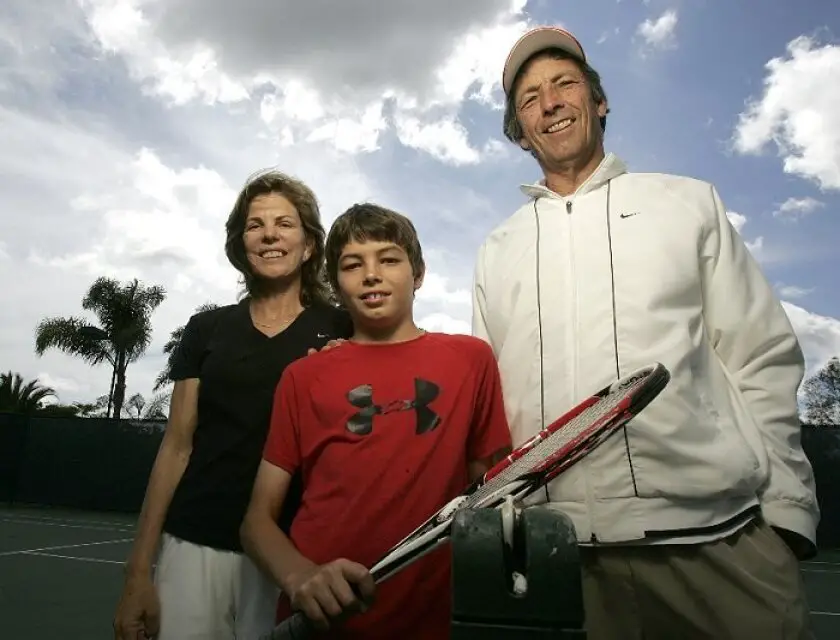 Taylor Fritz family 