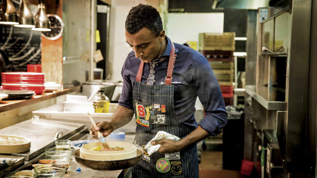 Marcus Samuelsson’s Journey to a Professional Chef