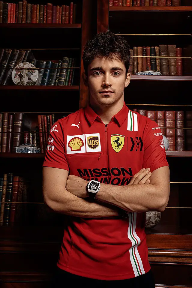 Charles Leclerc's Social Media Presence 