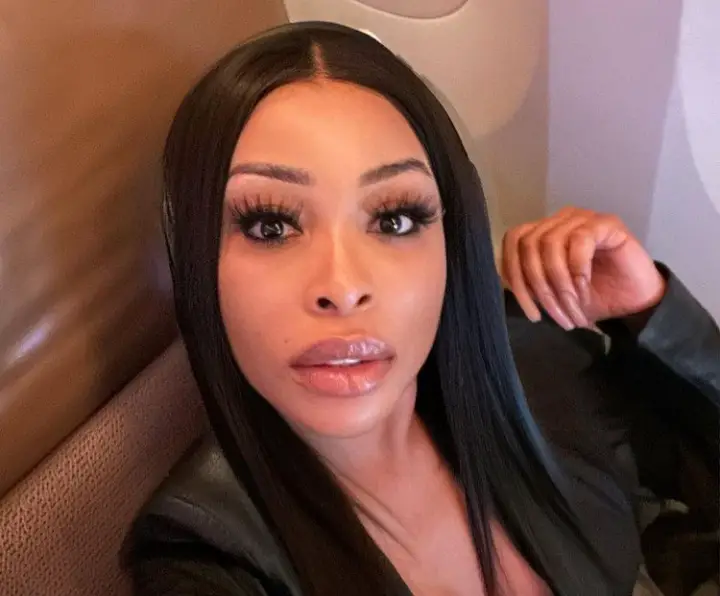 Khanyi Mbau Social Media Presence 